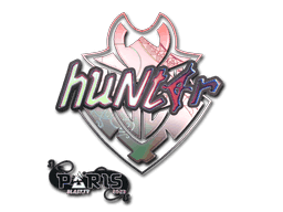 huNter- (Holo) CS2 Sticker