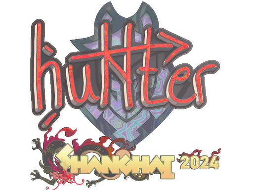 huNter- (Holo) CS2 Sticker