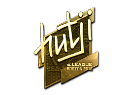 hutji (Gold) CS2 Sticker