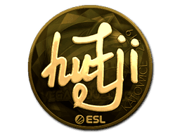 hutji (Gold) CS2 Sticker