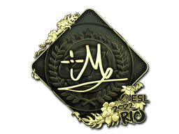 iM (Gold) CS2 Sticker