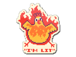 I'm Lit CS2 Sticker