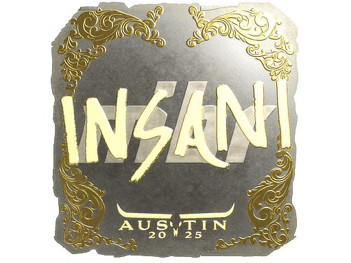 insani (Gold) CS2 Sticker
