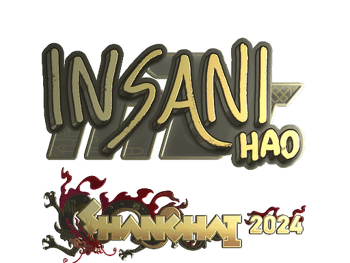 insani (Gold) CS2 Sticker