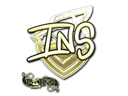 INS (Gold) CS2 Sticker