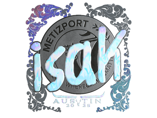 isak (Holo) CS2 Sticker