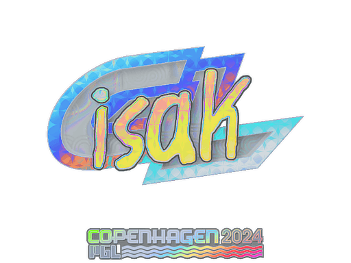 isak (Holo) CS2 Sticker
