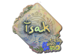 isak (Holo) CS2 Sticker
