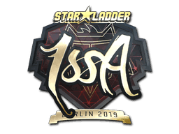 ISSAA (Gold) CS2 Sticker