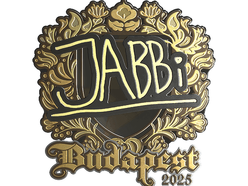 jabbi (Gold) CS2 Sticker