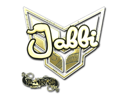 jabbi (Gold) CS2 Sticker