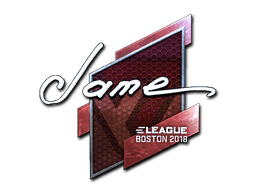 Jame (Foil) CS2 Sticker
