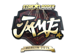 Jame (Gold) CS2 Sticker