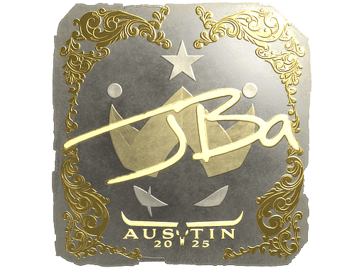 JBa (Gold) CS2 Sticker