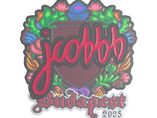 jcobbb (Embroidered) CS2 Sticker
