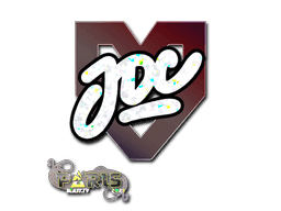 JDC (Glitter) CS2 Sticker