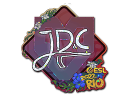 JDC (Glitter) CS2 Sticker