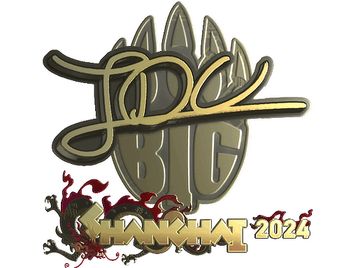 JDC (Gold) CS2 Sticker