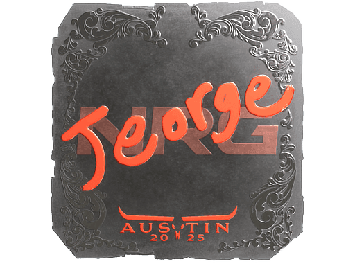 jeorge (Foil) CS2 Sticker