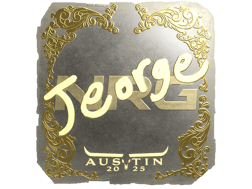jeorge (Gold) CS2 Sticker