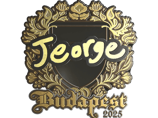 jeorge (Gold) CS2 Sticker
