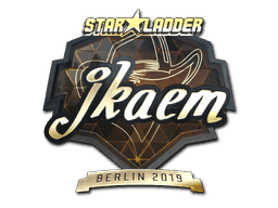 jkaem (Gold) CS2 Sticker