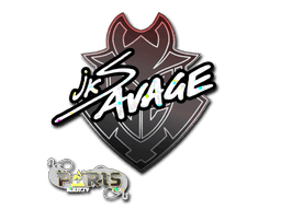 jks (Glitter) CS2 Sticker