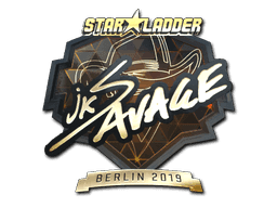 jks (Gold) CS2 Sticker
