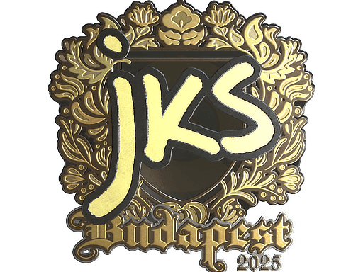 jks (Gold) CS2 Sticker