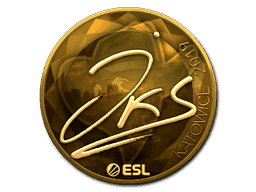 jks (Gold) CS2 Sticker