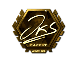 jks (Gold) CS2 Sticker