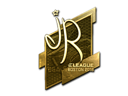 jR (Gold) CS2 Sticker