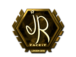 jR (Gold) CS2 Sticker