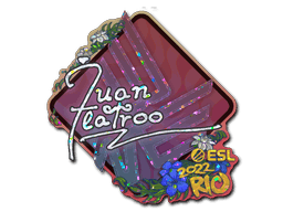 juanflatroo (Glitter) CS2 Sticker