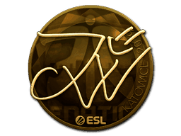 JW (Gold) CS2 Sticker