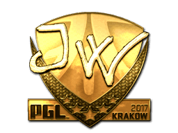 JW (Gold) CS2 Sticker