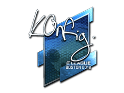 k0nfig (Foil) CS2 Sticker
