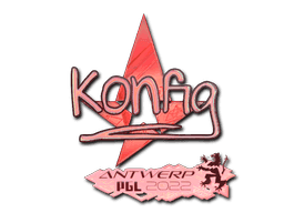 k0nfig (Holo) CS2 Sticker