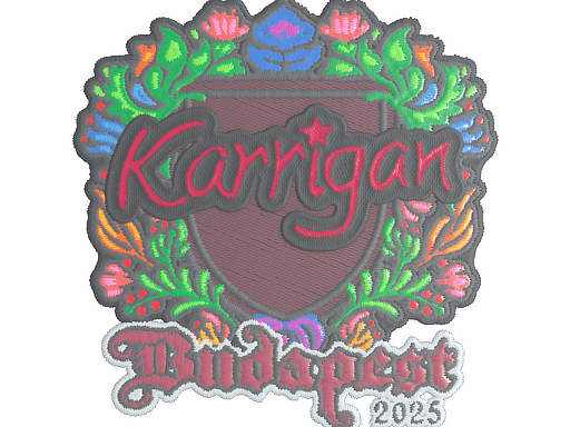 karrigan (Embroidered) CS2 Sticker