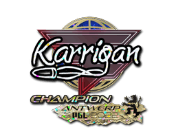 karrigan (Glitter, Champion) CS2 Sticker