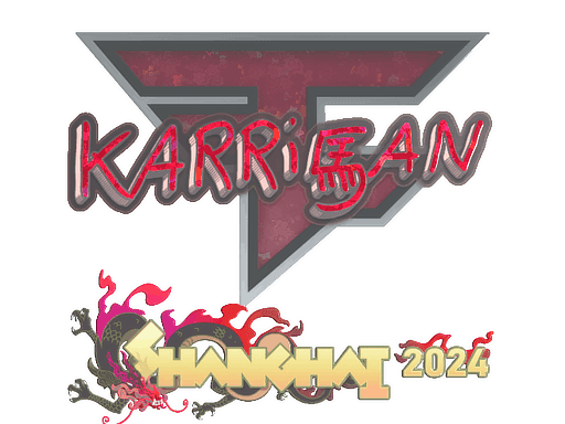 karrigan (Glitter) CS2 Sticker