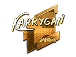 karrigan (Gold) CS2 Sticker