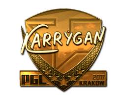 karrigan (Gold) CS2 Sticker