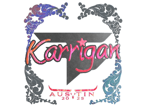 karrigan (Holo) CS2 Sticker