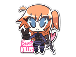 Kawaii Killer CT CS2 Sticker