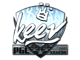 keev (Foil) CS2 Sticker