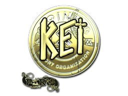 KEi (Gold) CS2 Sticker