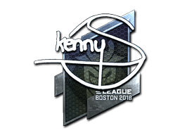 kennyS (Foil) CS2 Sticker
