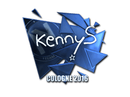 kennyS (Foil) CS2 Sticker