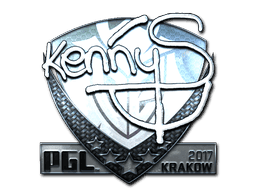 kennyS (Foil) CS2 Sticker